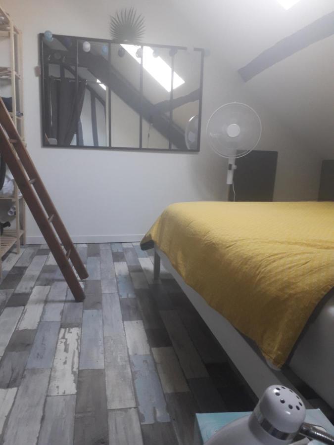 Le Mini Loft Montargis centre 1 à 3 personnes climatisation parking linge wifi freebox Netflix Apartamento Exterior foto